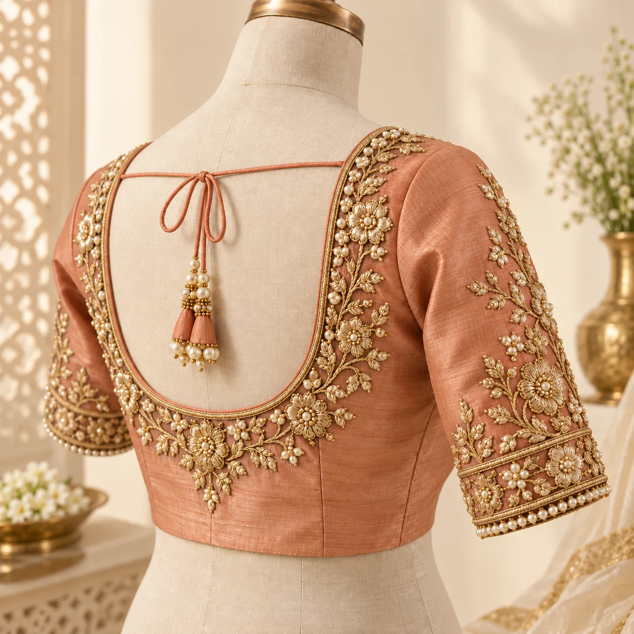 Illustrative blouse craft artwork